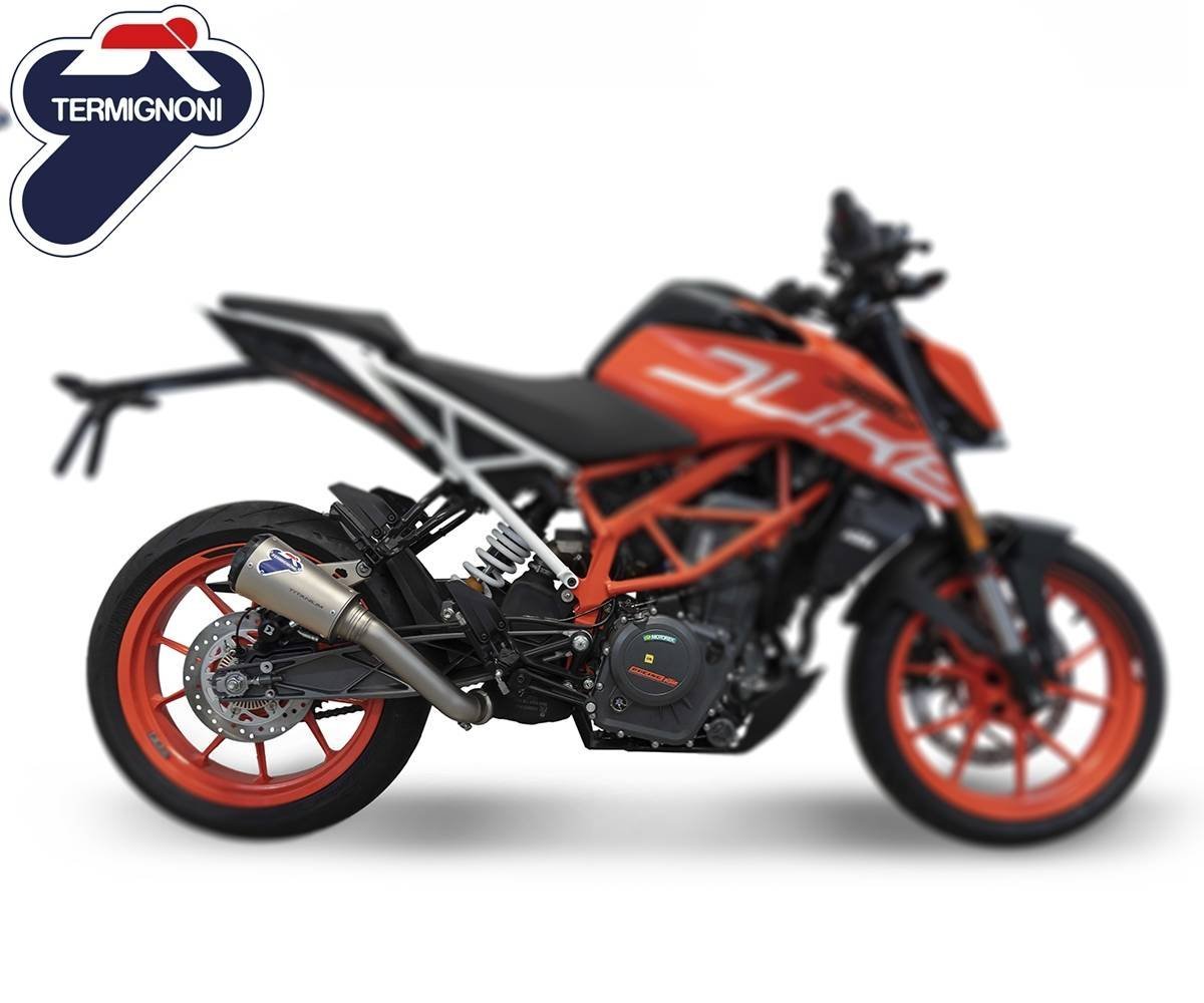 KTM 390 DUKE - UNIVERSAL SLIP ON SO02 WITH LINK PIPE