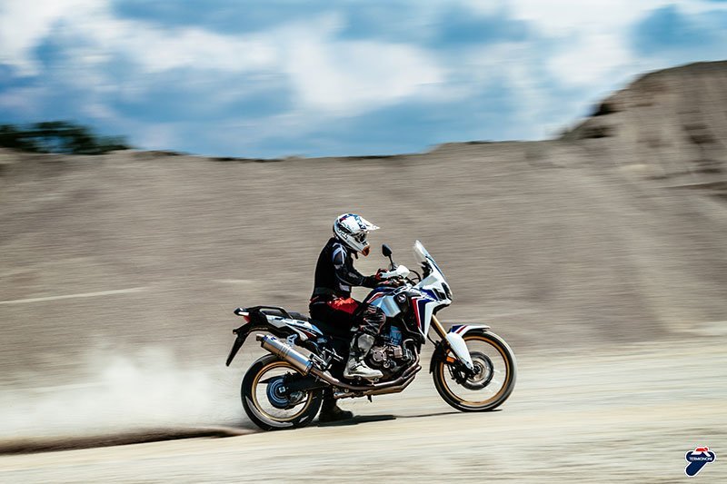 HONDA CRF 1000L AFRICA TWIN SILENCER TITANIUM SLIP ON 8