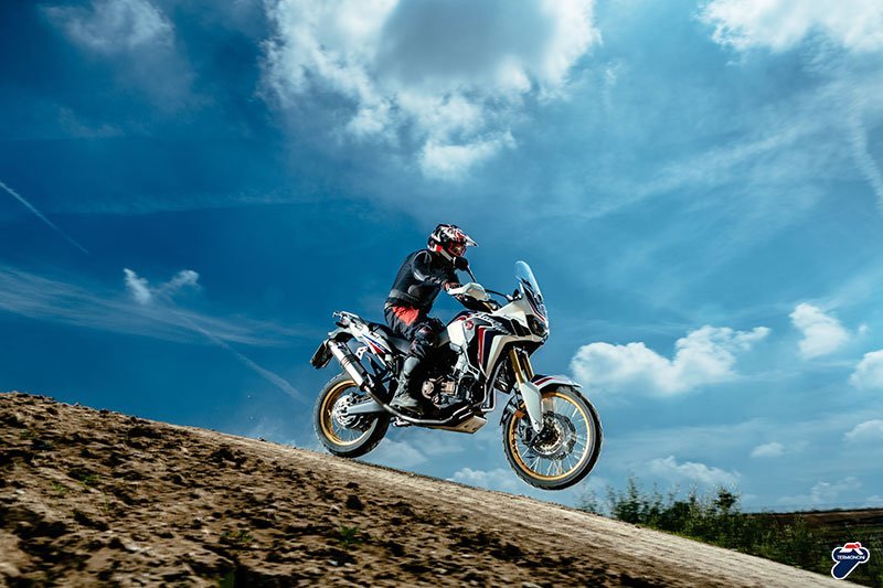HONDA CRF 1000L AFRICA TWIN 2X1 STAINLESS STEEL COLLECTOR 10