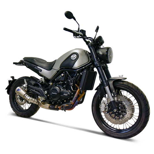 BENELLI LEONCINO 500 / LEONCINO TRAIL 300 – HEAT SHIELD and slip on GP2R-R 2