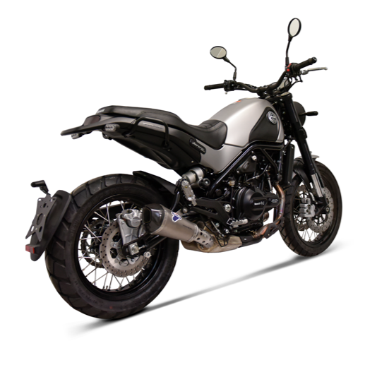 BENELLI LEONCINO 500 / LEONCINO TRAIL 300 – KIT SLIP ON WITH RELEVANCE CONICO + HEAT SHIELD 3