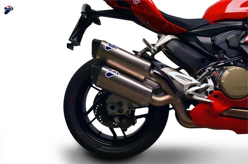 DUCATI PANIGALE 959 2 SIL STR SLIP ON TITANIUM