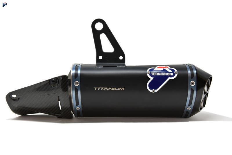 DUCATI PANIGALE V4 S,R 2 SILENCERS DECAT BLACK + UPMAP KIT – D18409400INA 3