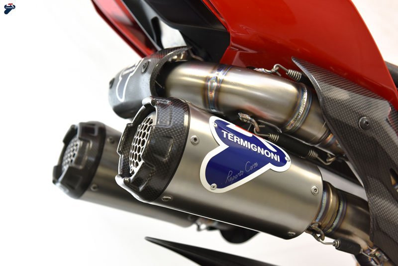 DUCATI PANIGALE V4 - STREETFIGHTER V4 GR COMPL INOX PANIGALE V4 SBK REPLICA + UP MAP - TITANIUM - D20009400TTC