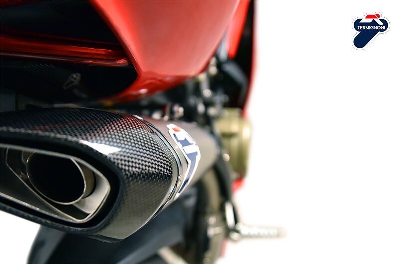 DUCATI PANIGALE 950 V2 GR COMPLETO INOX SIL CILIND NERO PNGL V2 only racing engine 4