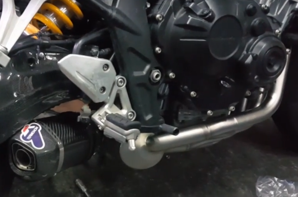 HONDA CB 650/650F 4X1 STR CATRBON CAP CARBON
