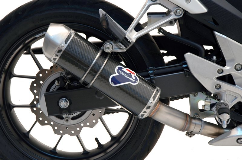 HONDA CB 500 / CBR 500 CARBON SLIP ON