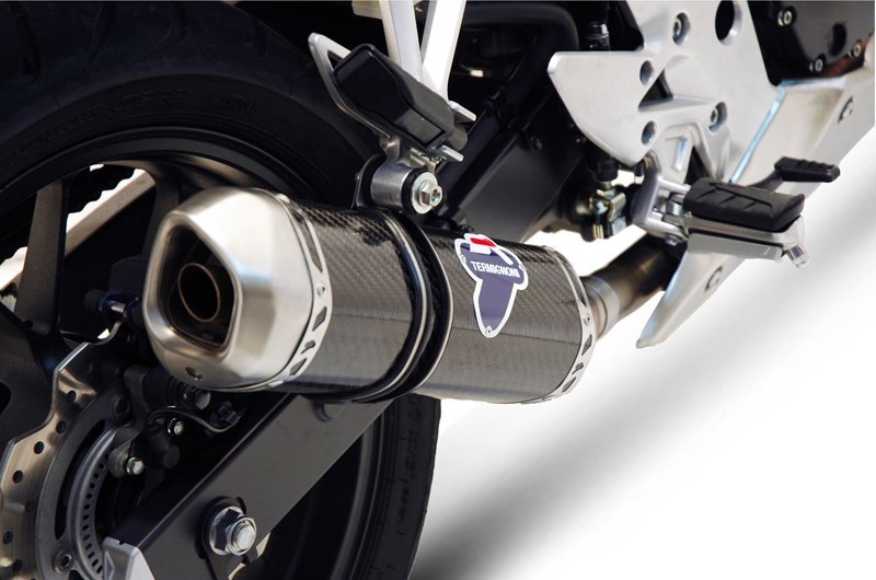 HONDA CB 500 / CBR 500 CARBON SLIP ON 2