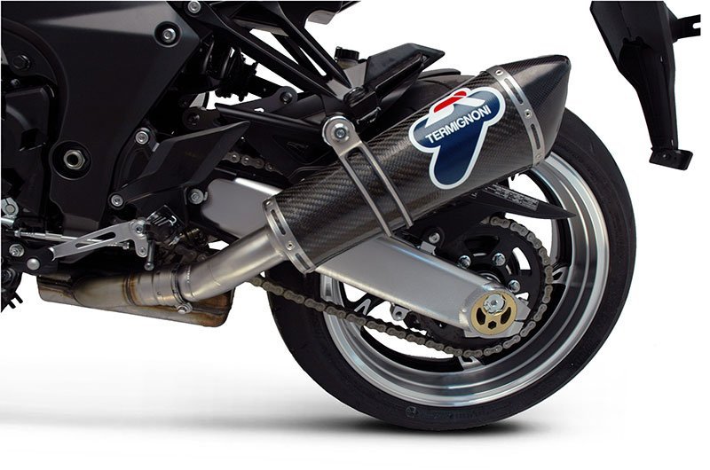 KAWASAKI Z 1000 - 2 CARBON SILENCERS STR CONICAL