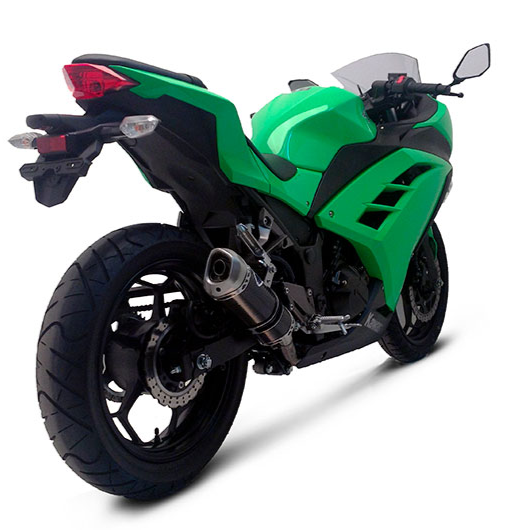 KAWASAKI NINJA 300R – SLIP ON silencer – RELEVANCE 3