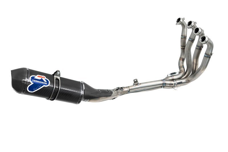 KAWASAKI ZX-10 R – FULL SYSTEM TITANIUM COLLECTOR + CARBON SILENCER 2