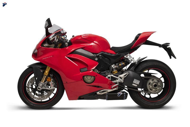 DUCATI PANIGALE V4 S,R 2 SILENCERS DECAT BLACK + UPMAP KIT – D18409400INA 2
