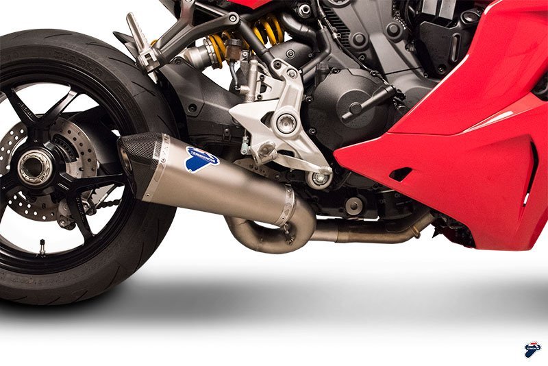 DUCATI SUPERSPORT 1 SIL RACING SLIP ON TITANIUM