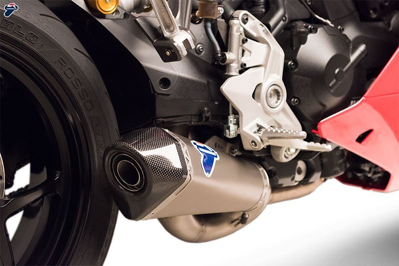DUCATI SUPERSPORT 1 SIL RACING SLIP ON TITANIUM 6