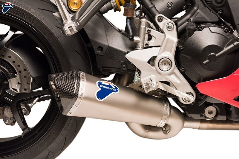 DUCATI SUPERSPORT 1 SIL RACING SLIP ON TITANIUM 5