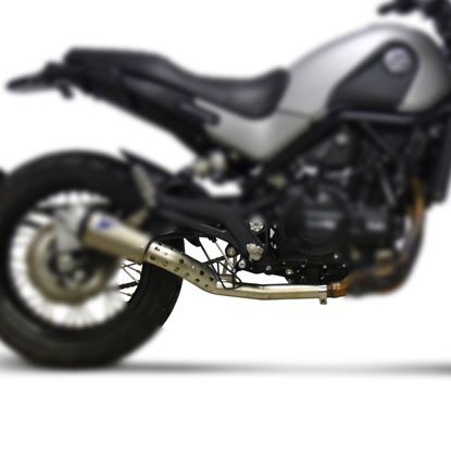 BENELLI LEONCINO 500 / LEONCINO TRAIL 300 - LINK PIPE DECAT ONLY+HEAT SHIELD