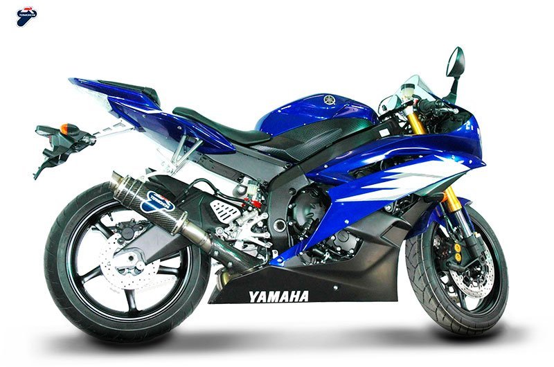 YAMAHA R6 - 1 SILENCER GP STYLE - SLIP ON