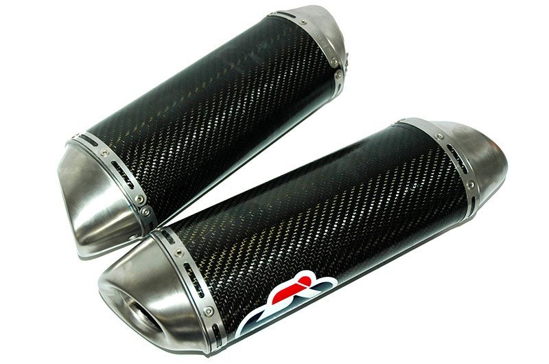 YAMAHA R1 – 2 SILENCERS STR – CARBON SLIP ON 3