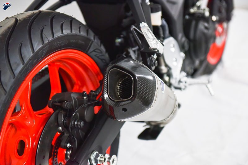 YAMAHA R3-MT3 – SLIP ON SO01 CONICAL+LINK 4