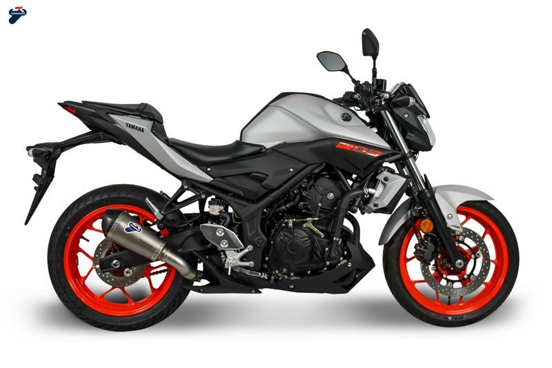 YAMAHA R3-MT3 - SLIP ON SO01 CONICAL+LINK