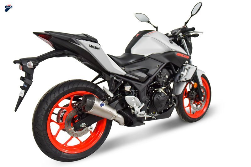 YAMAHA R3-MT3 – SLIP ON SO01 CONICAL+LINK 3
