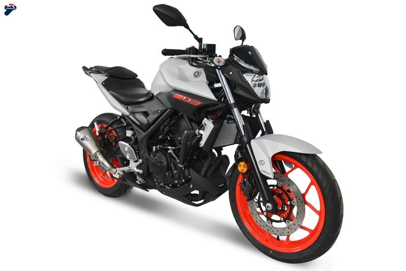 YAMAHA R3-MT3 – SLIP ON SO01 CONICAL+LINK 2