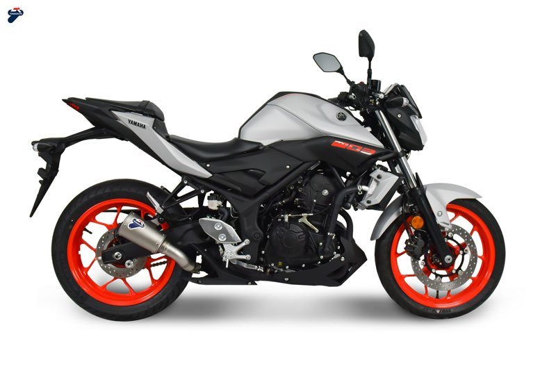 YAMAHA R3-MT3 - SLIP ON SO03 GP2R-R+LINK