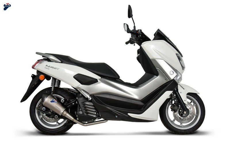 YAMAHA-N-MAX 125-155 - SLIP ON SO01 CONICAL+COLLECTOR