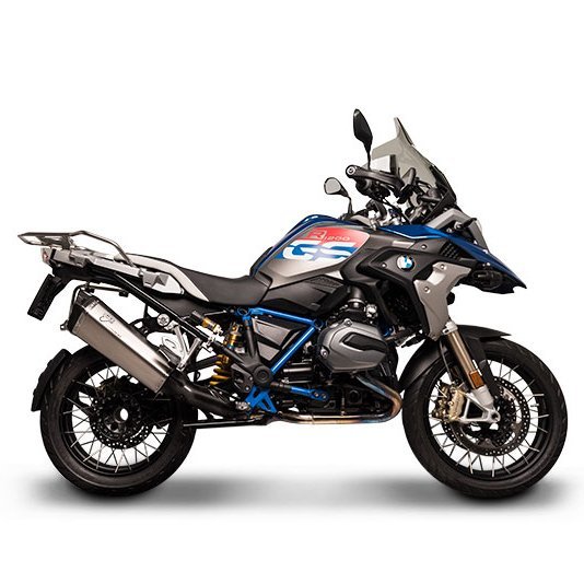 BMW R 1200 GS SLIP ON TITANIUM 5