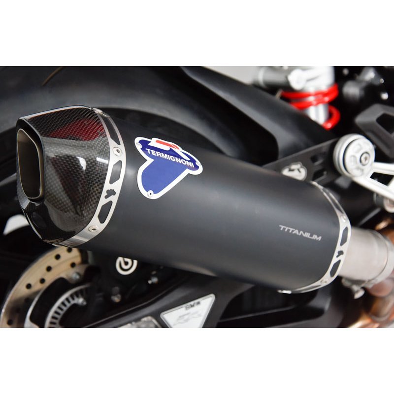BMW S1000RR SLIP ON-HOMOLOGATED TITANIUM BLACK 5